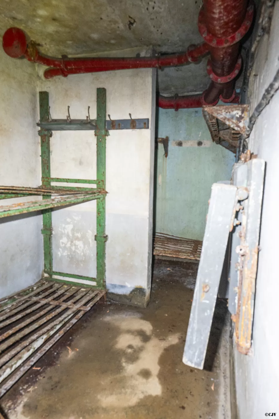 Ligne Maginot - BAMBESCH - A35 - (Ouvrage d'infanterie) - Bloc 2
Chambrée
 - Lia VERMEULEN