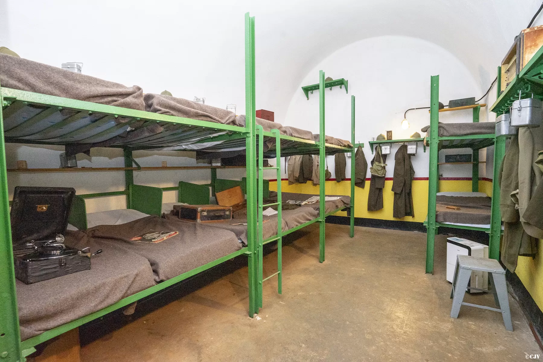 Ligne Maginot - BAMBESCH - A35 - (Ouvrage d'infanterie) - Dortoir - Lia VERMEULEN