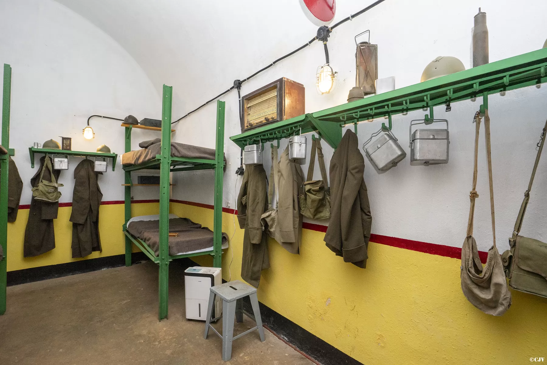 Ligne Maginot - BAMBESCH - A35 - (Ouvrage d'infanterie) - Dortoir - Lia VERMEULEN