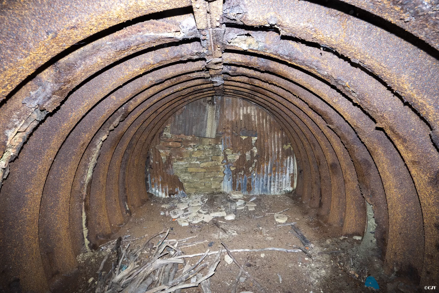 Ligne Maginot - BOIS DE KERFENT 1 (8°CIE II/156° RIF) - (PC de Sous-Quartier) - Deuxième alvéole - Lia VERMEULEN