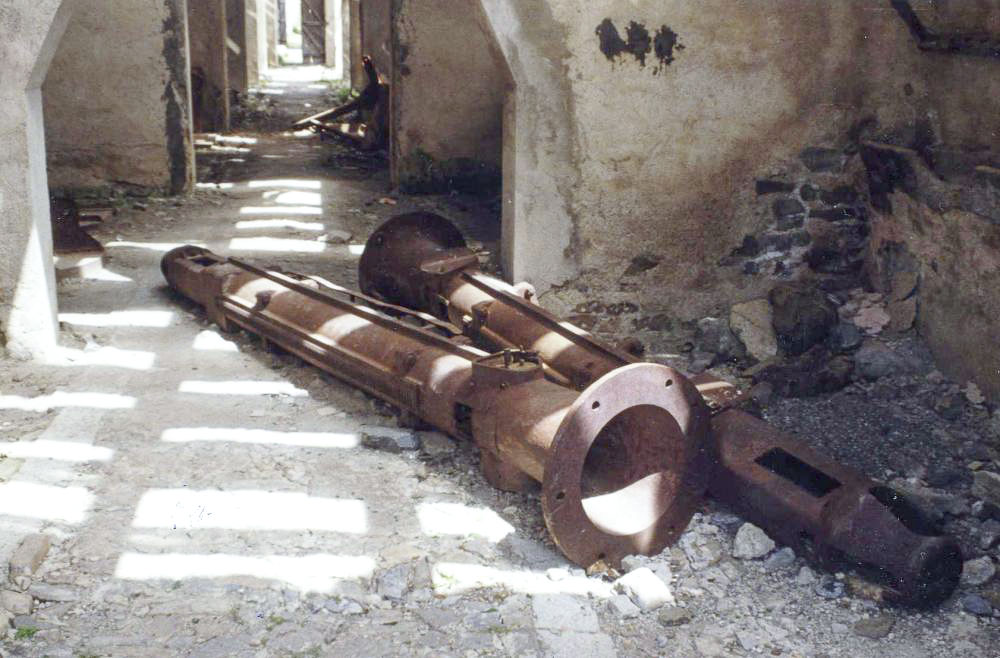 Ligne Maginot - CAMP de RESTEFOND (Casernement) - Norias pour cloches LG