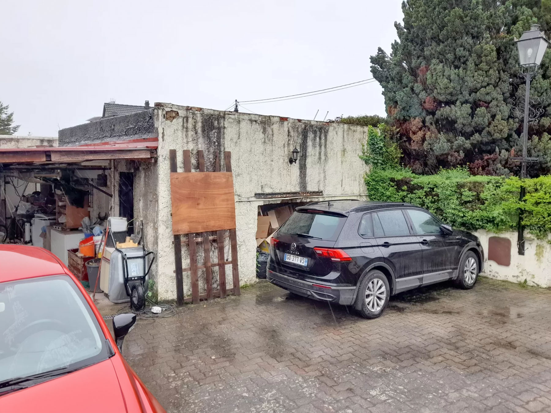 Ligne Maginot - DIEBOLSHEIM NORD 2 - (Blockhaus pour canon) - Entrée matériel et sous l'auvent l'entrée des hommes - Daniel Froehly