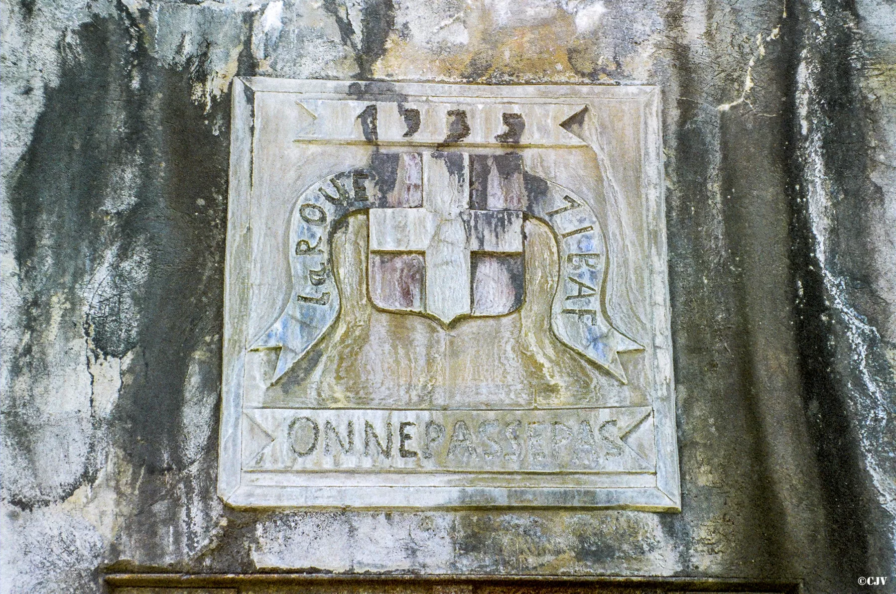 Ligne Maginot - LA ROUE - (Ouvrage d'infanterie) - Le bloc d'entrée