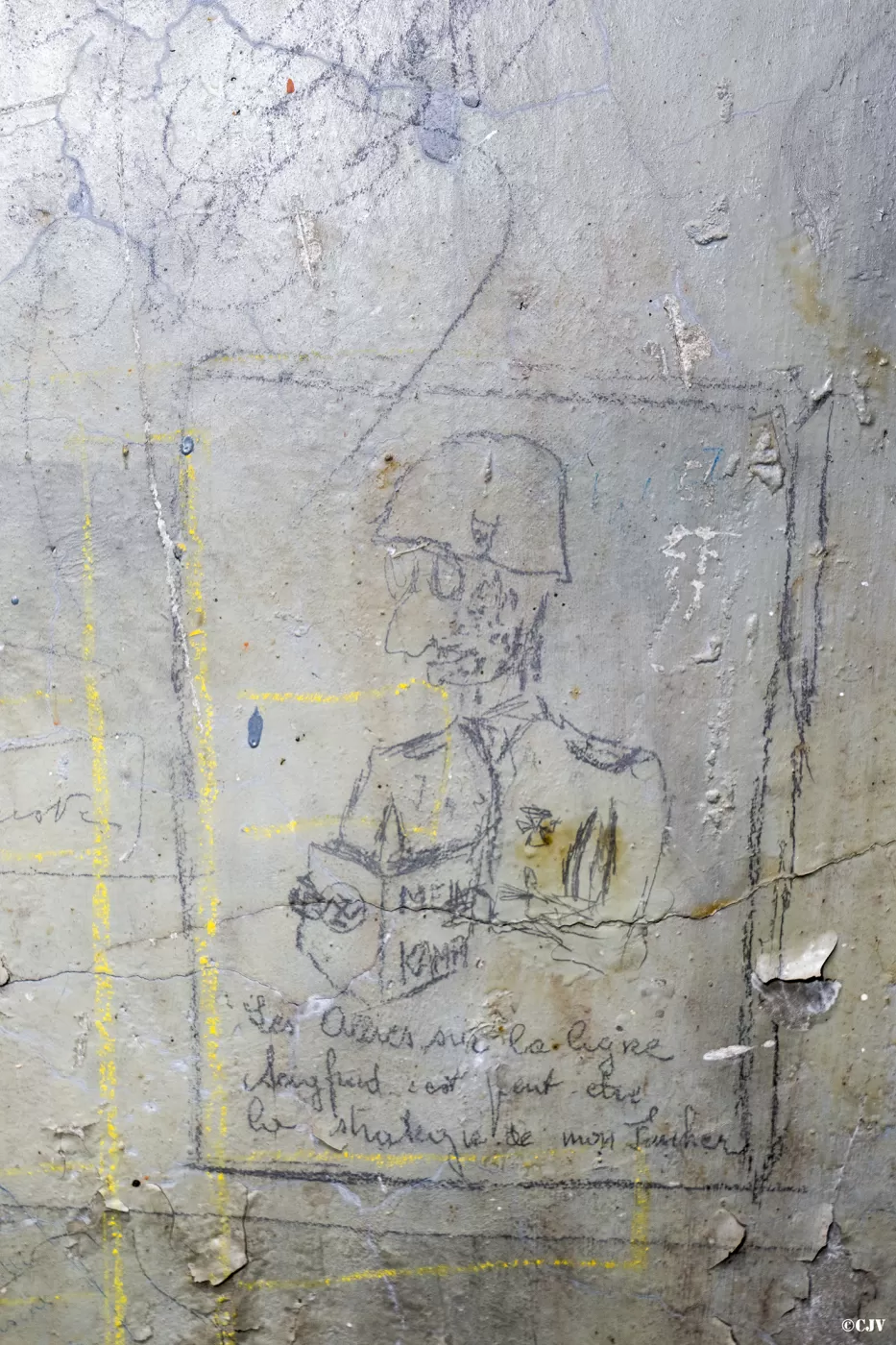 Ligne Maginot - LAVOIR - (Ouvrage d'artillerie) - Entrée des hommes
Grafitti - Lia VERMEULEN