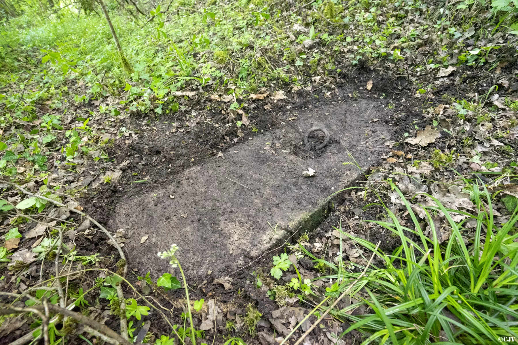Ligne Maginot - HACKENBERG - A19 - (Ouvrage d'artillerie) - Un puits de service pour cables - Lia VERMEULEN