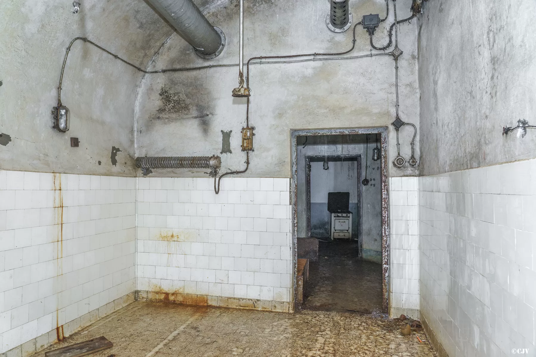 Ligne Maginot - LAVOIR - (Ouvrage d'artillerie) - Infirmerie - Lia VERMEULEN