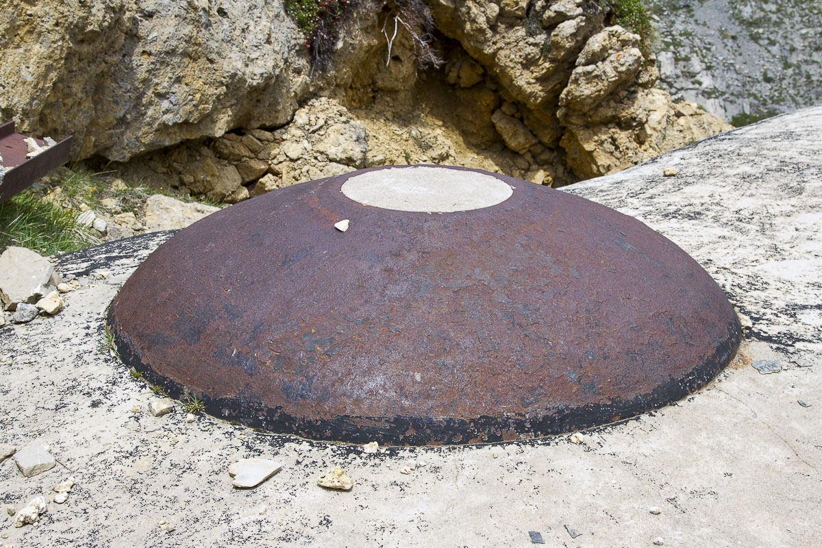 Ligne Maginot - PAS DU ROC - (Ouvrage d'artillerie) - Bloc 1
Cloche LG