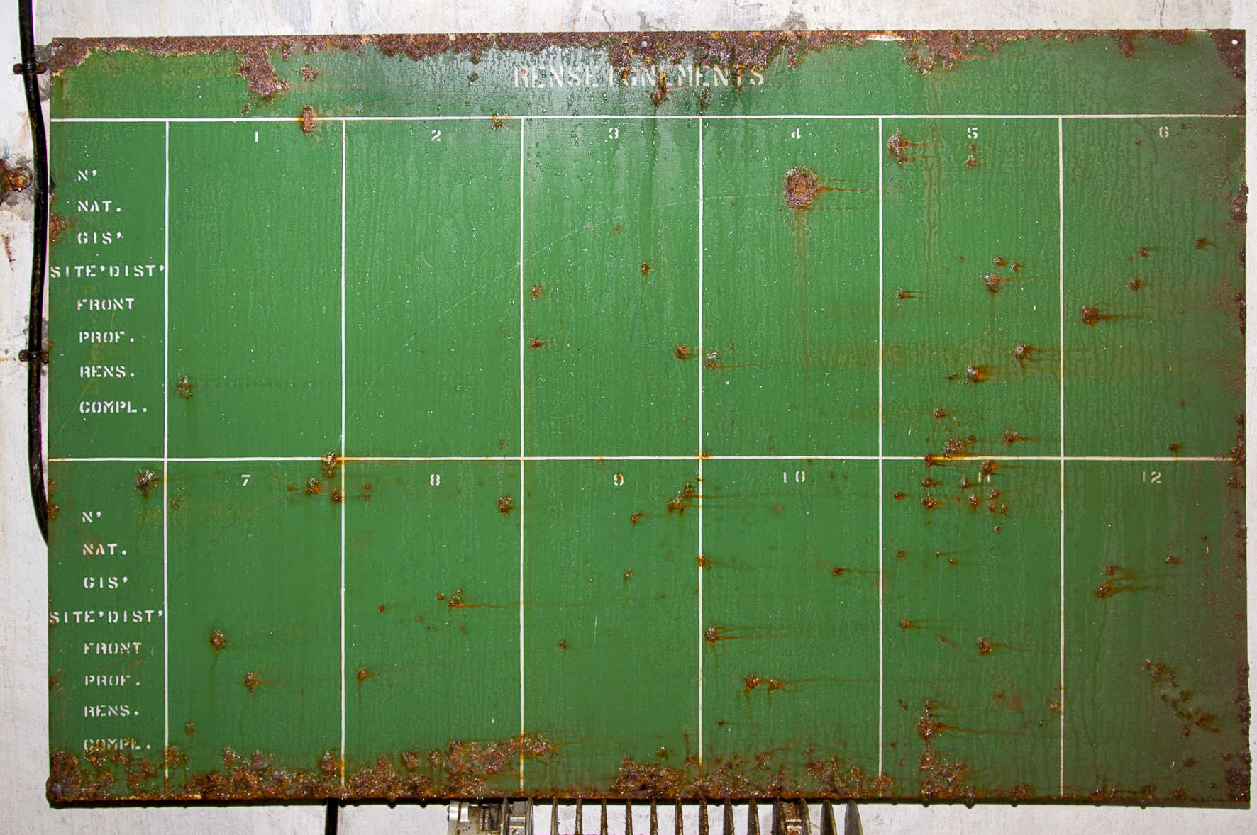 Ligne Maginot - PAS DU ROC - (Ouvrage d'artillerie) - Bloc 4
Le PC - Michel Teiten