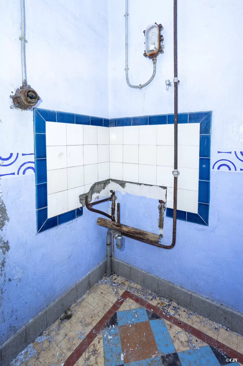 Ligne Maginot - PAS DU ROC - (Ouvrage d'artillerie) - Caserne
Chambre du commandant - Lia VERMEULEN