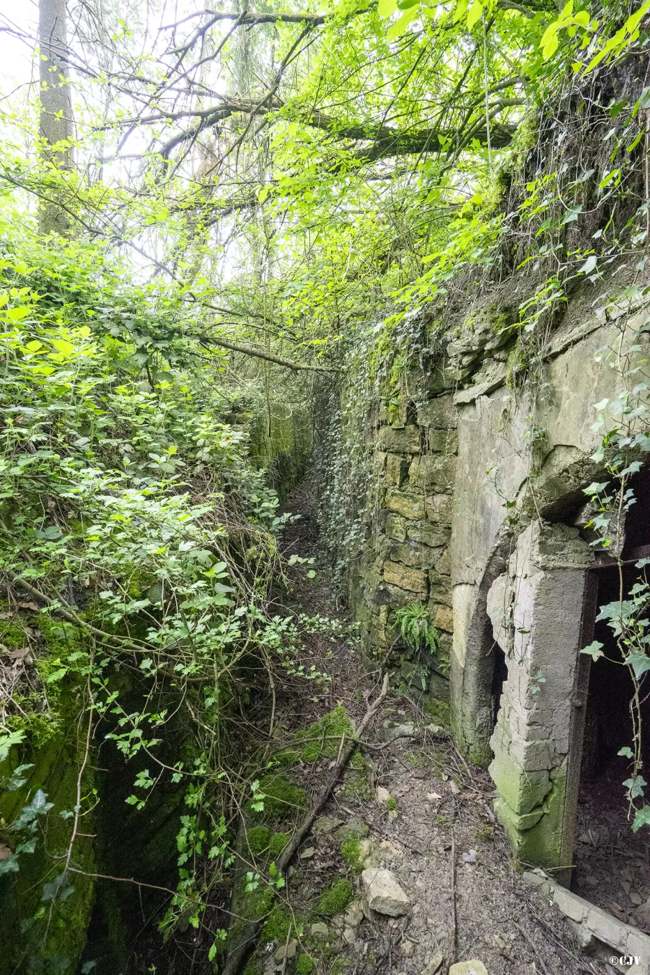 Ligne Maginot - BAN SAINT JEAN (II/160°RIF) - (PC de Quartier) -  - Lia VERMEULEN