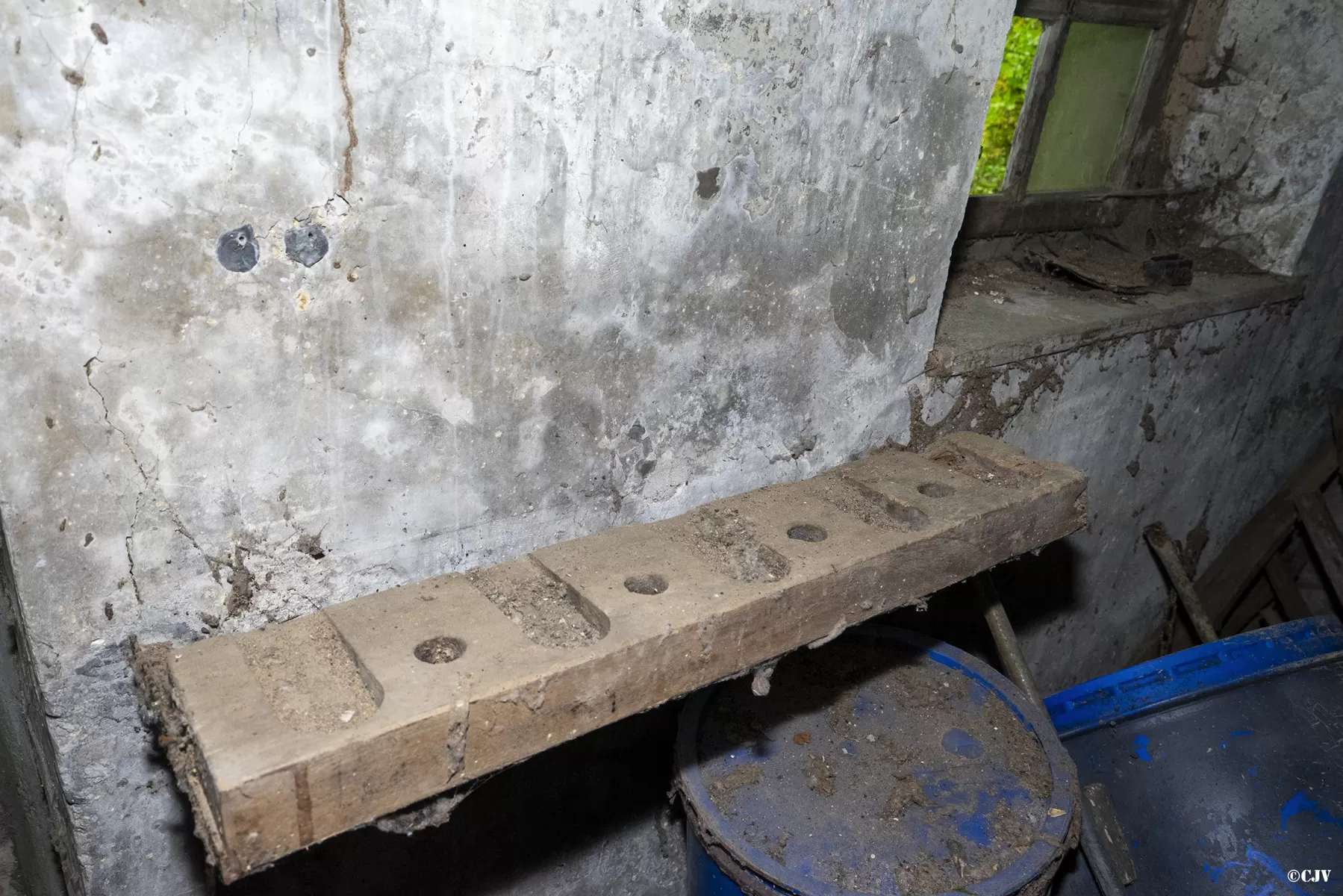 Ligne Maginot - BOIS DE MEDERCHEN - (Poste de Secours) - L'intérieur - Lia VERMEULEN