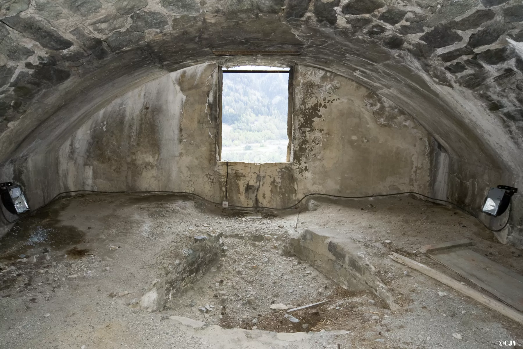 Ligne Maginot - REPLATON (QUARTIER ARC - 71° BAF) - (Position d'artillerie préparée) - Batterie C