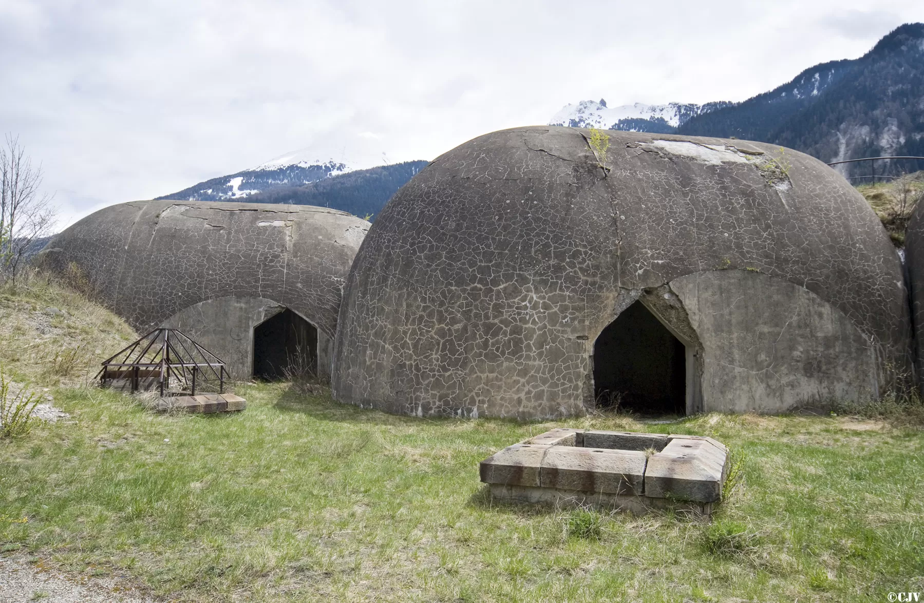 Ligne Maginot - REPLATON (QUARTIER ARC - 71° BAF) - (Position d'artillerie préparée) - Batterie D