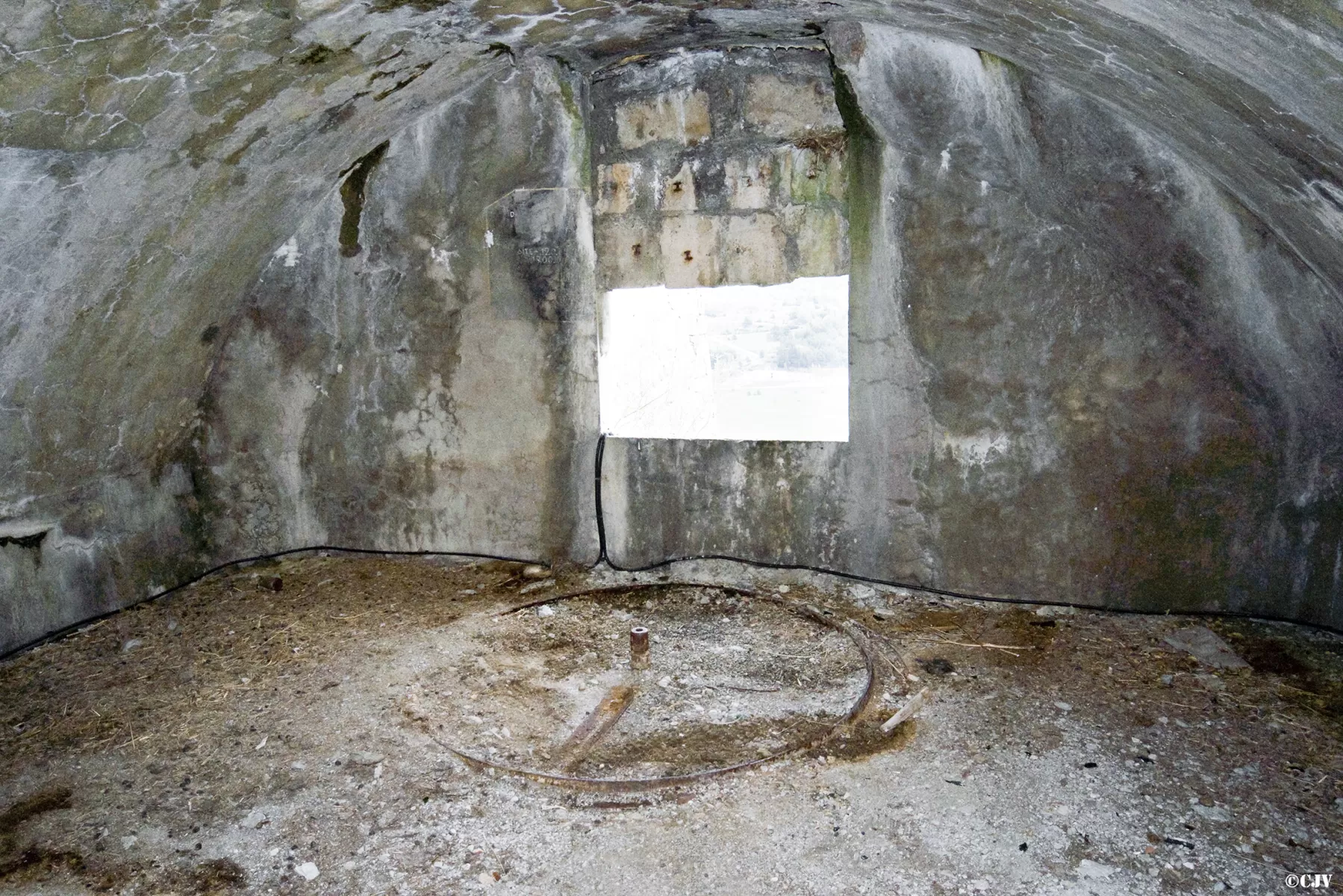 Ligne Maginot - REPLATON (QUARTIER ARC - 71° BAF) - (Position d'artillerie préparée) - Batterie D