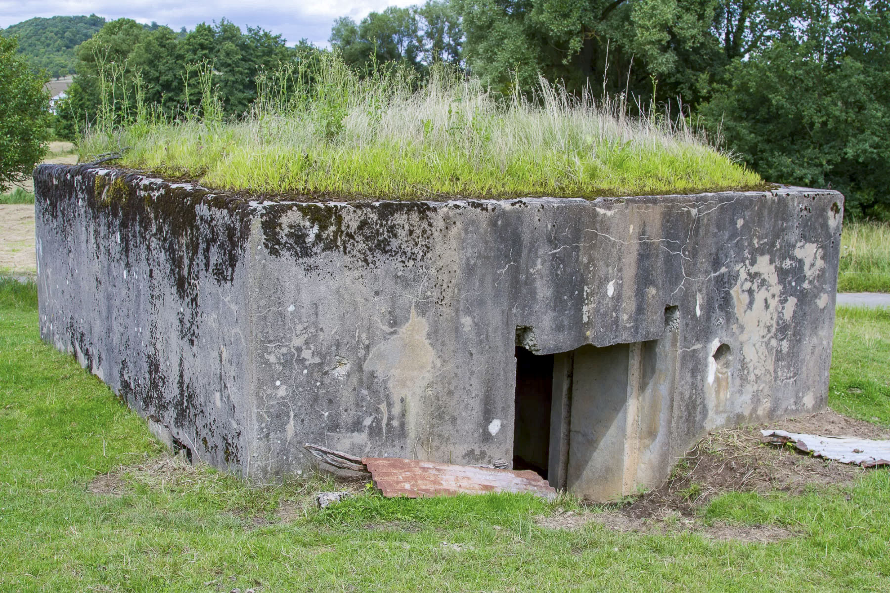 Ligne Maginot - CB160 - INGLANGE NORD - (Blockhaus pour canon) -  - Michel Teiten