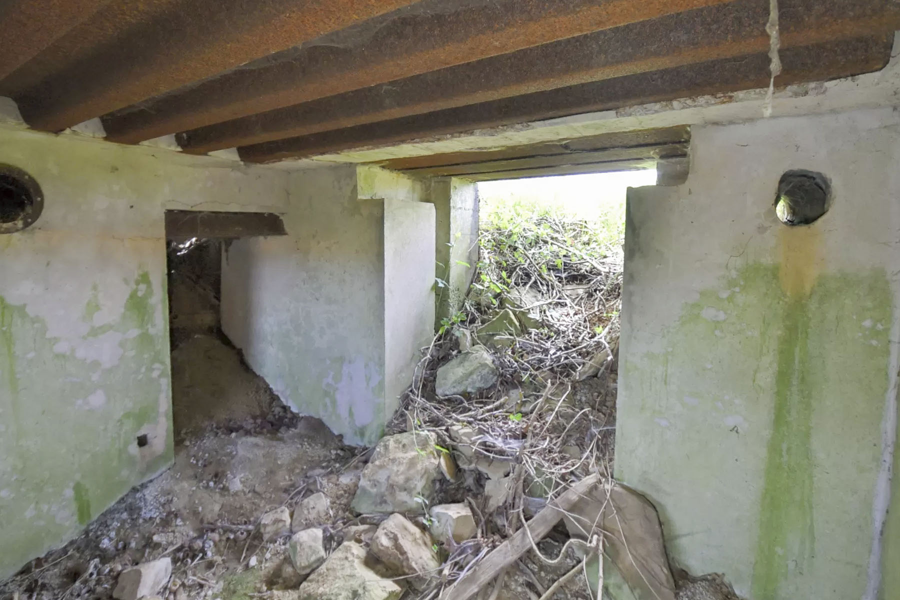 Ligne Maginot - HECKENMUEHLE EST - (Blockhaus pour canon) - Entrée hommes et canon - Ludovic KNAPP