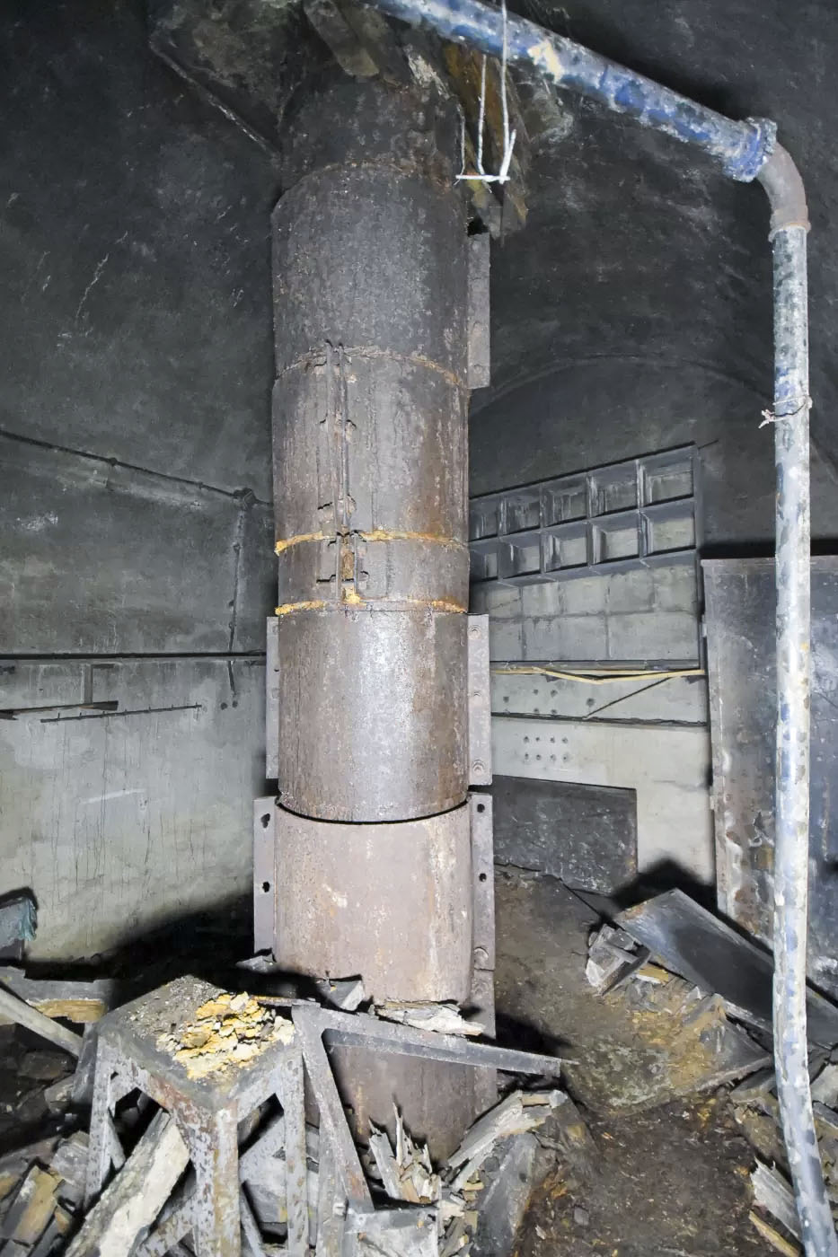 Ligne Maginot - COUME ANNEXE SUD - A32 - (Ouvrage d'infanterie) - Entrée des câbles dans l'atelier de l'ouvrage - Ludovic KNAPP