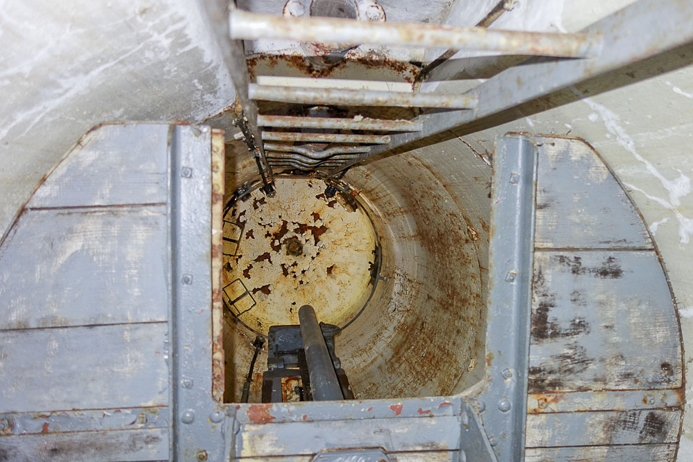 Ligne Maginot - SAINT ANTOINE - (Ouvrage d'artillerie) - Bloc 1
Etage supérieur
Cloche GFM