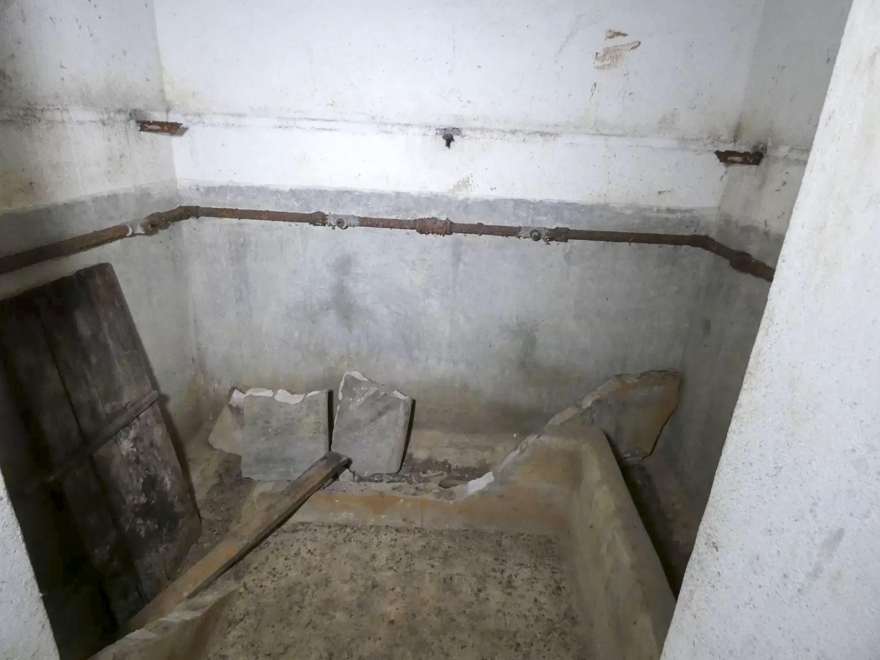 Ligne Maginot - BOIS KARRE - X12 - (Abri) - Les lavabos. - STENGER Mathieu