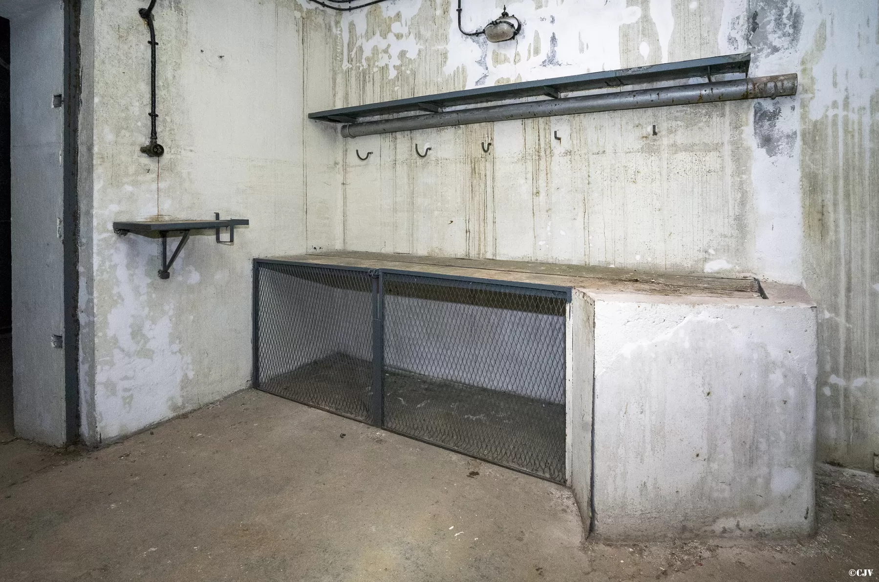 Ligne Maginot - SAINT ANTOINE - (Ouvrage d'artillerie) - Bloc 1
Etage supérieur - Lia VERMEULEN