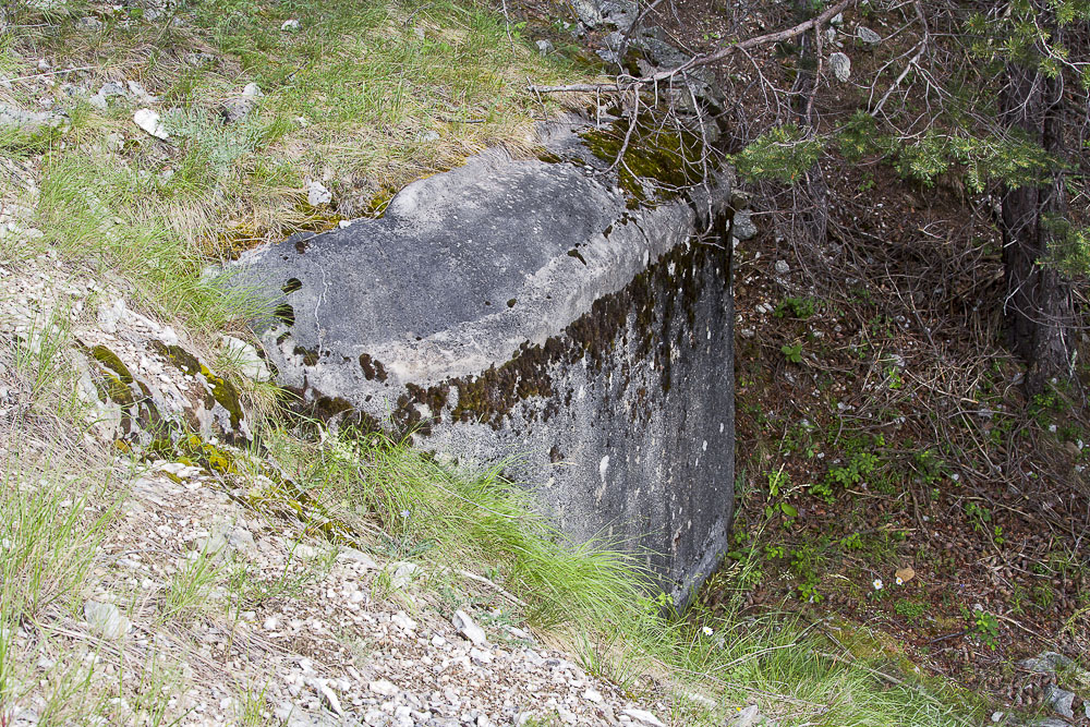 Ligne Maginot - SAINT ANTOINE - (Ouvrage d'artillerie) - Le bloc cheminée 