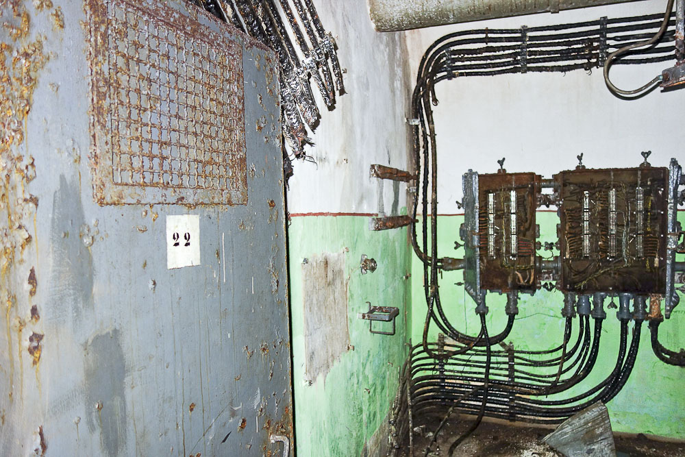Ligne Maginot - SAINT ANTOINE - (Ouvrage d'artillerie) - Le central téléphonique