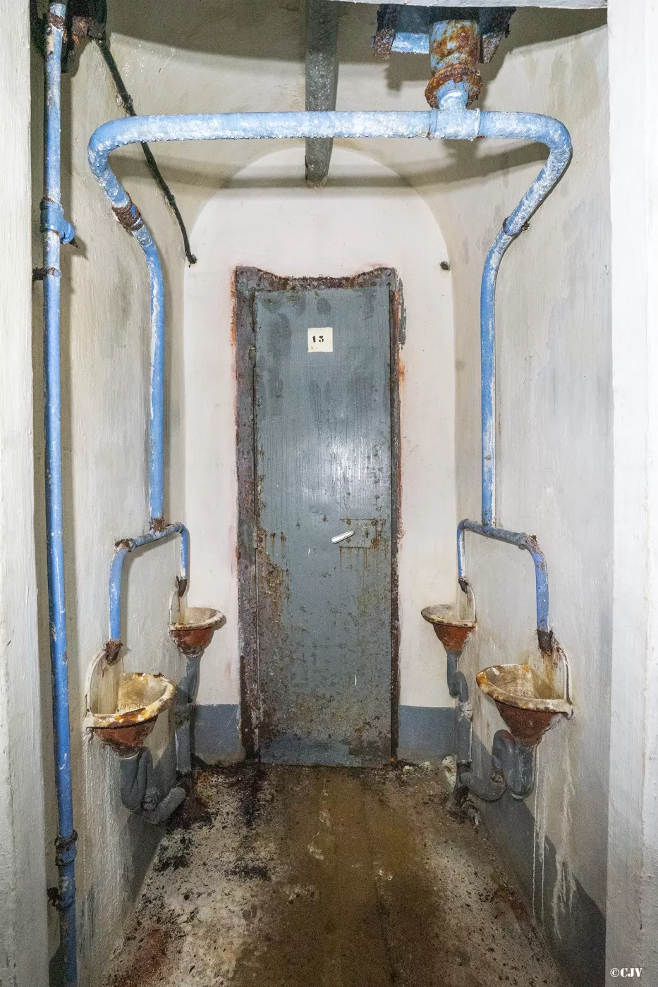 Ligne Maginot - SAINT ANTOINE - (Ouvrage d'artillerie) - Urinoirs - Lia VERMEULEN