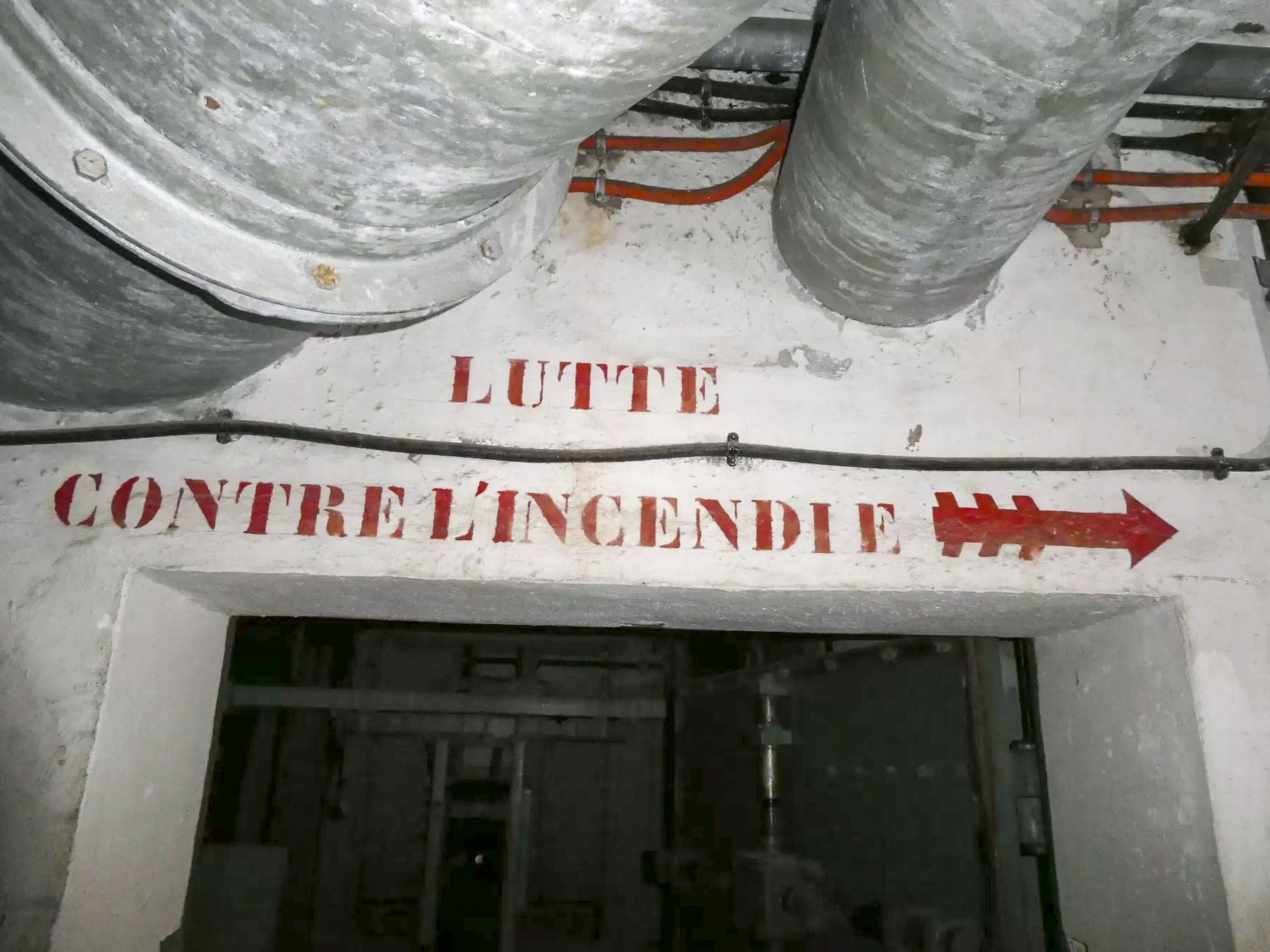Ligne Maginot - SAINT ANTOINE - (Ouvrage d'artillerie) - Bloc 1
Étage supérieur - ELLENA Daniel - CUNY Philippe