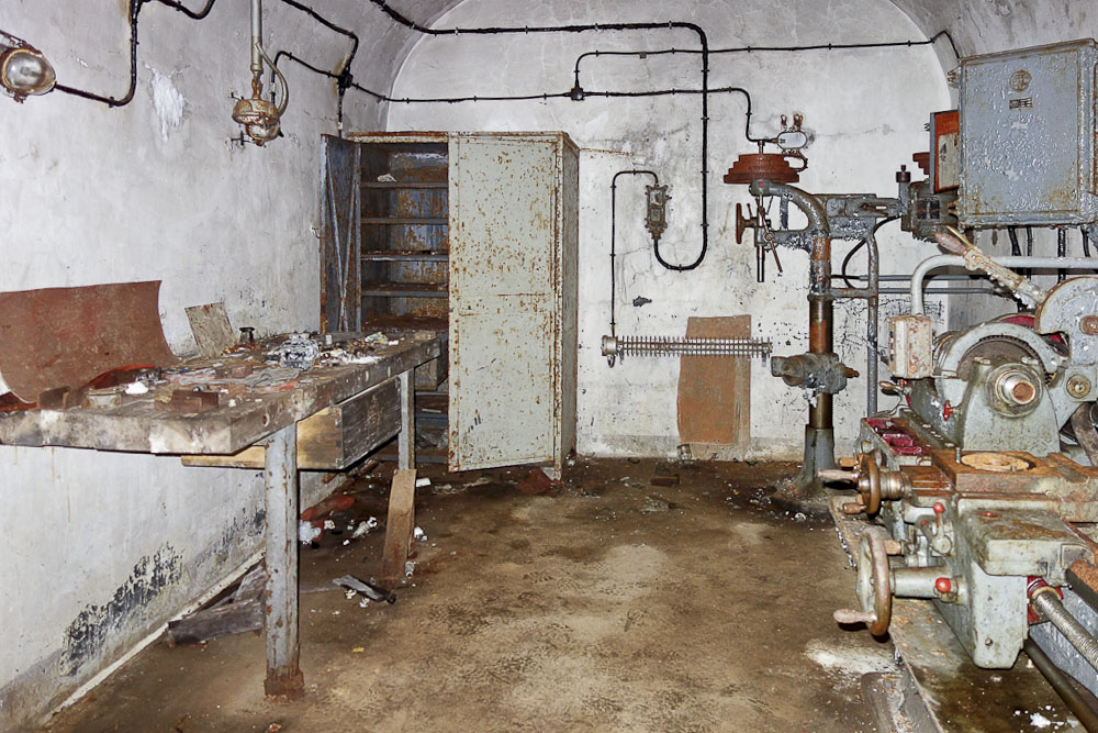 Ligne Maginot - SAINT ANTOINE - (Ouvrage d'artillerie) - L'atelier du Génie