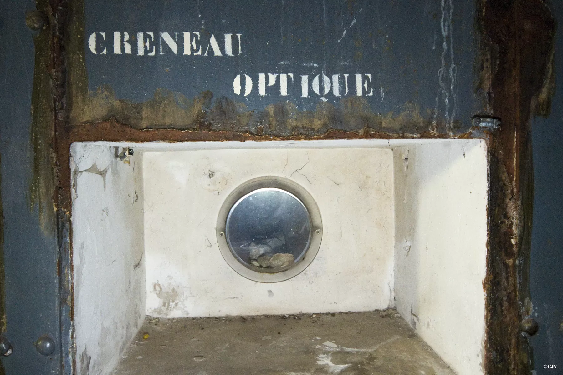 Ligne Maginot - Ouvrage de SAINT GOBAIN - Bloc 3
Créneau optique
