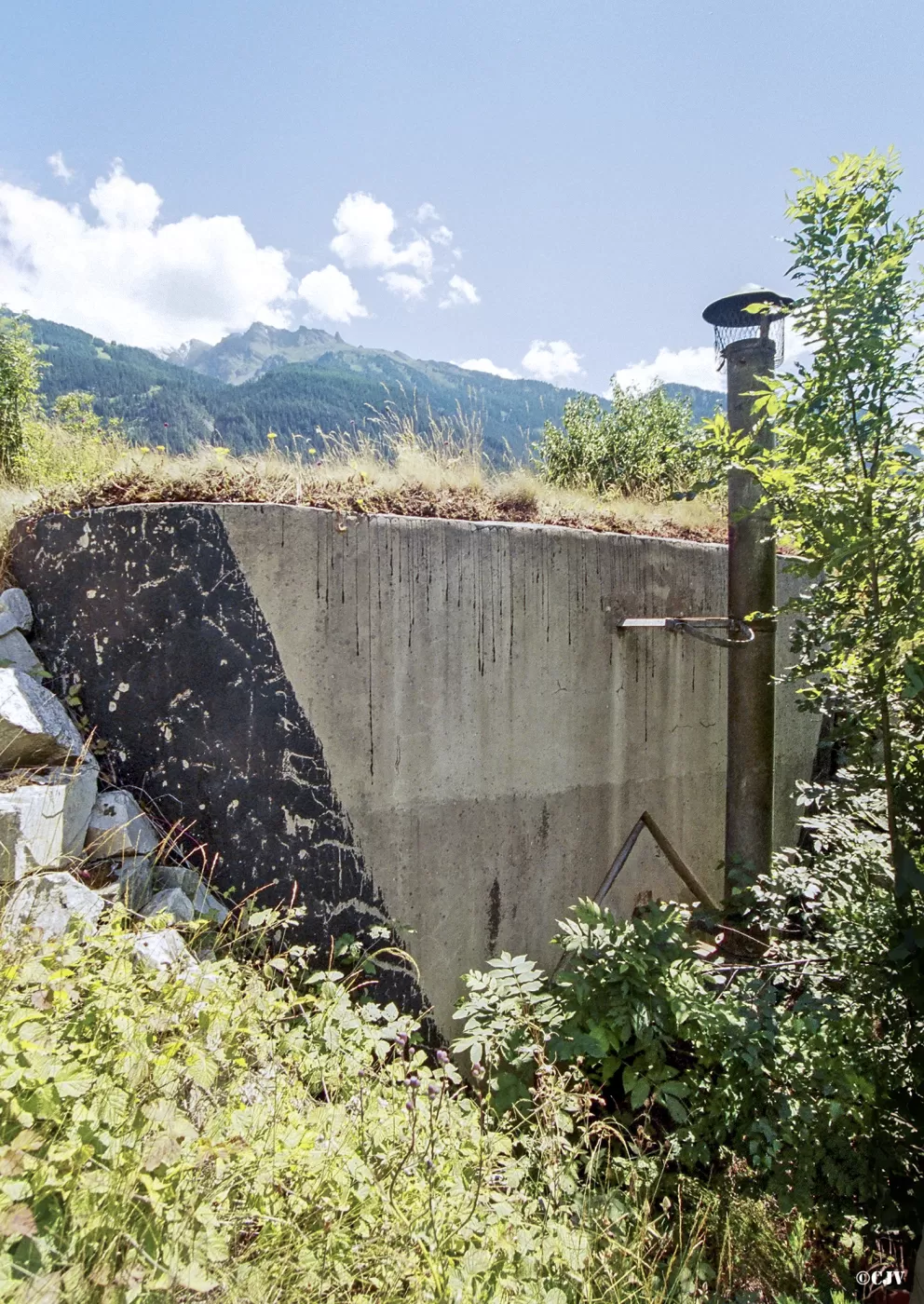 Ligne Maginot - SAINT GOBAIN - (Ouvrage d'infanterie) - Le bloc cheminée