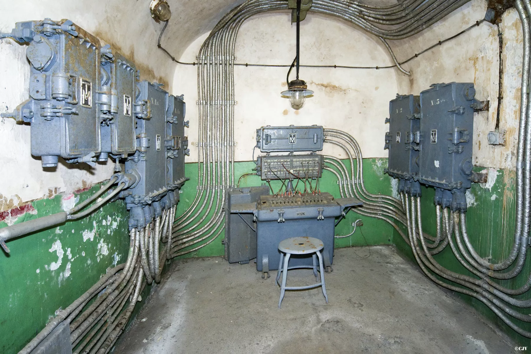 Ligne Maginot - SAINT GOBAIN - (Ouvrage d'infanterie) - Le central téléphonique - Lia VERMEULEN