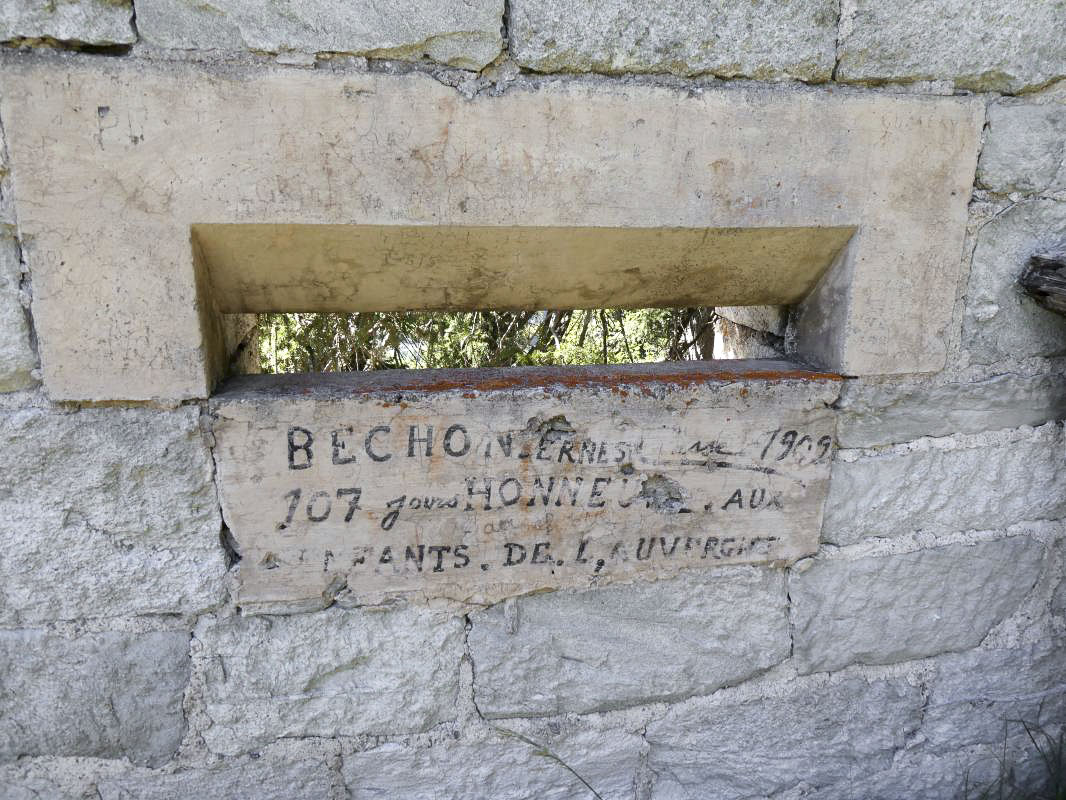 Ligne Maginot - SAPEY (REDOUTE DU) - (Position d'artillerie préparée) - 
