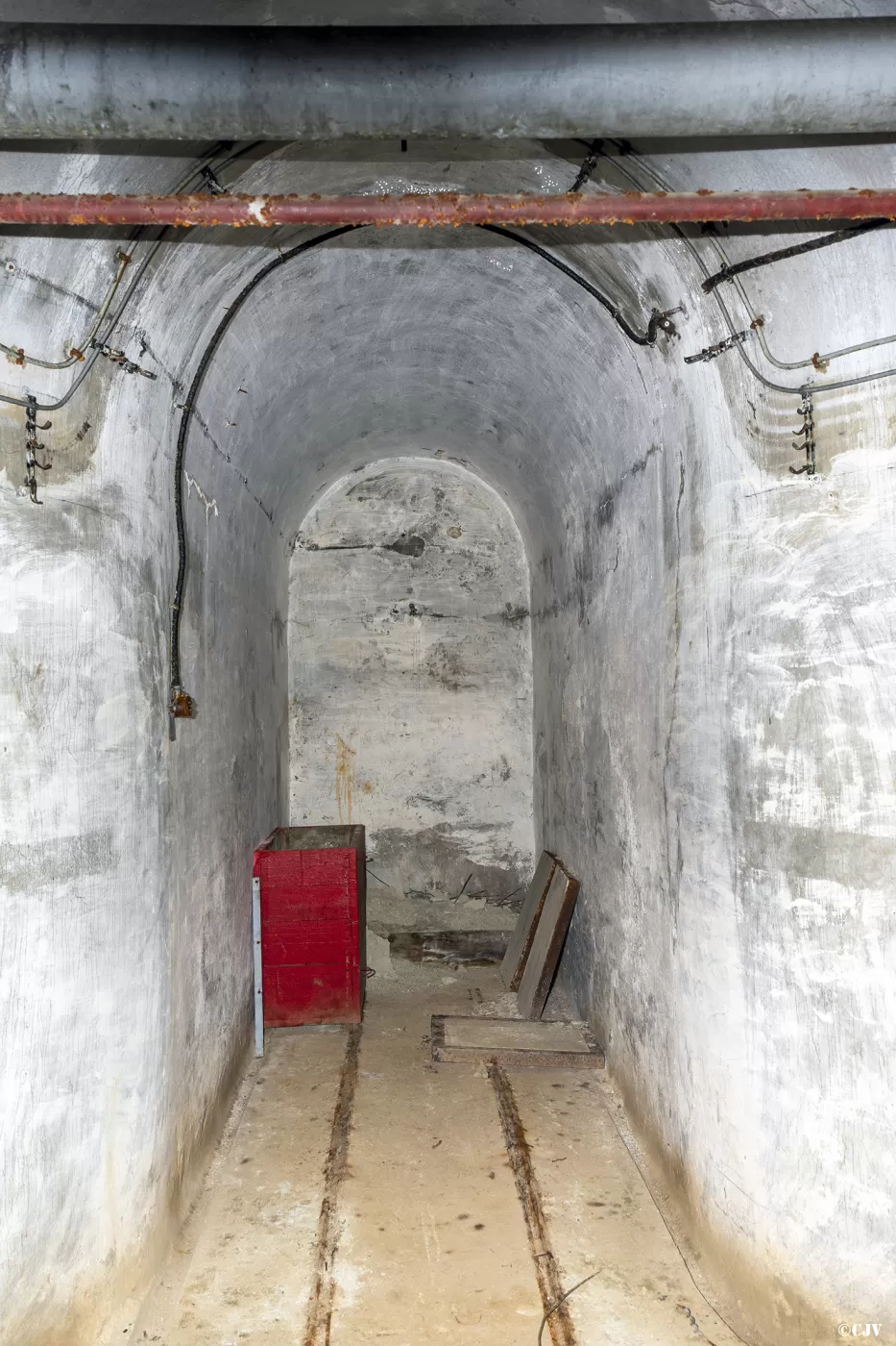 Ligne Maginot - SAPEY - (Ouvrage d'artillerie) - Garage à wagonnets - Lia VERMEULEN