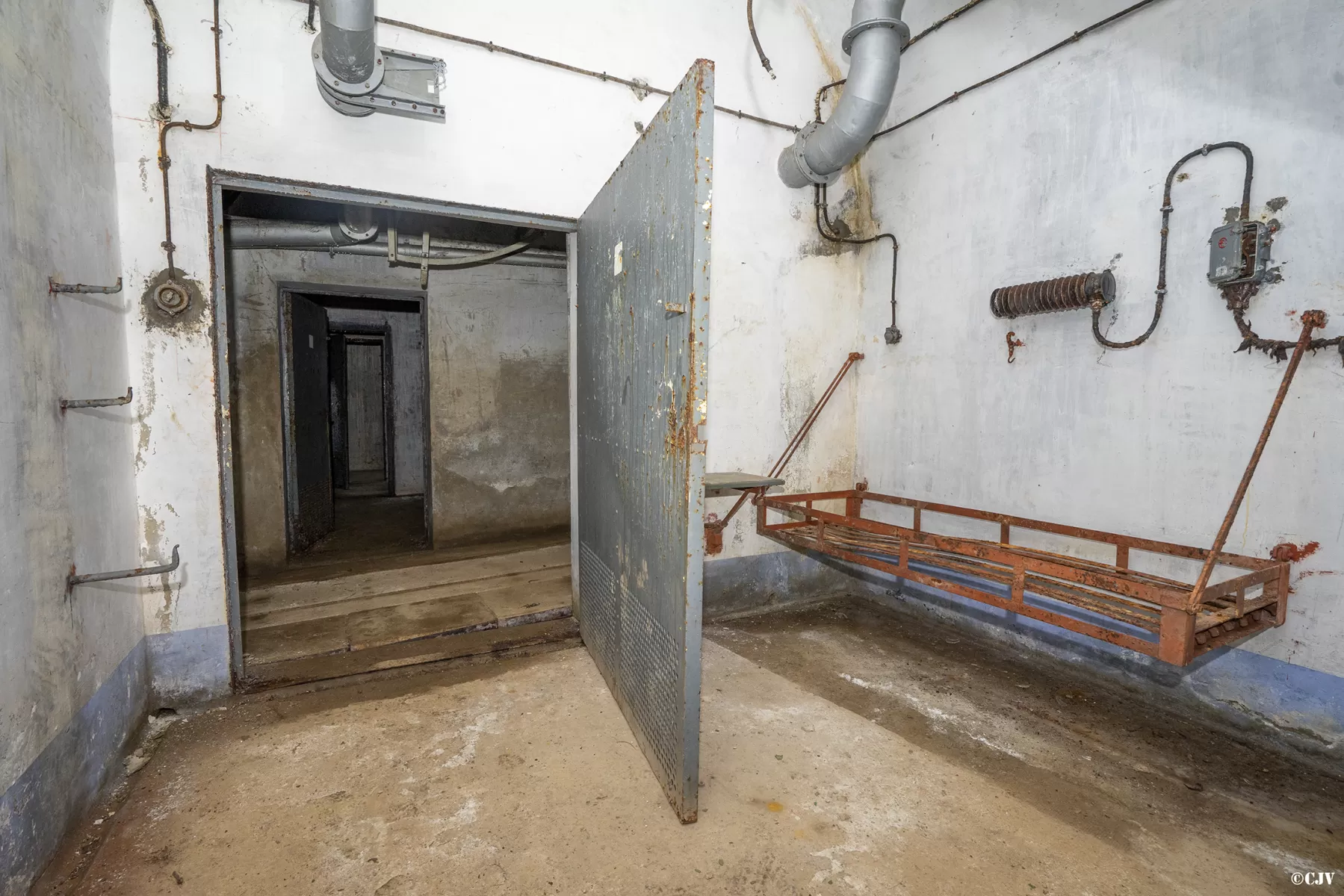 Ligne Maginot - SAPEY - (Ouvrage d'artillerie) - L'infirmerie - Lia VERMEULEN