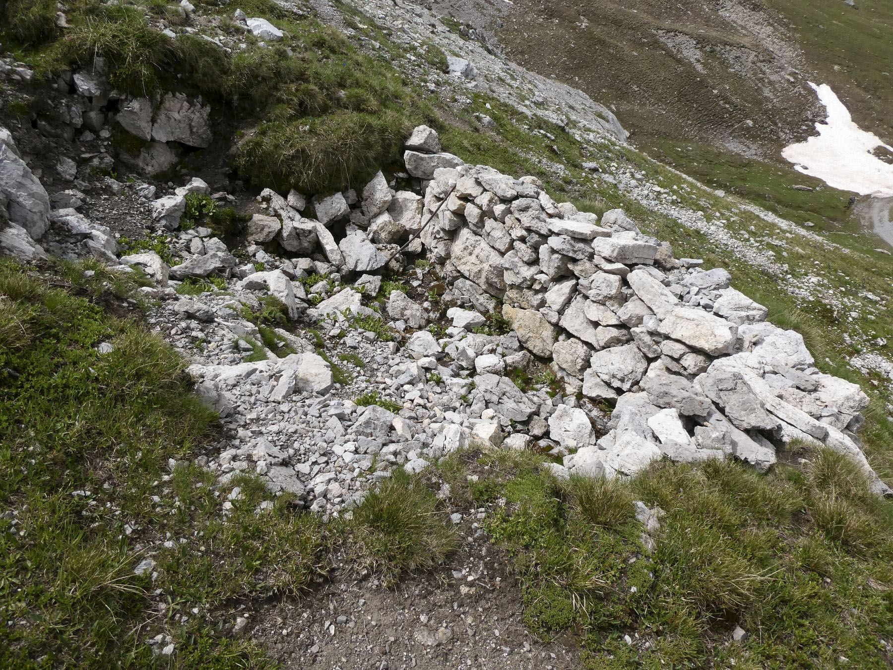 Ligne Maginot - COL DES ROCHILLES - (Cuve pour arme d'infanterie) - Cuve pour mortier