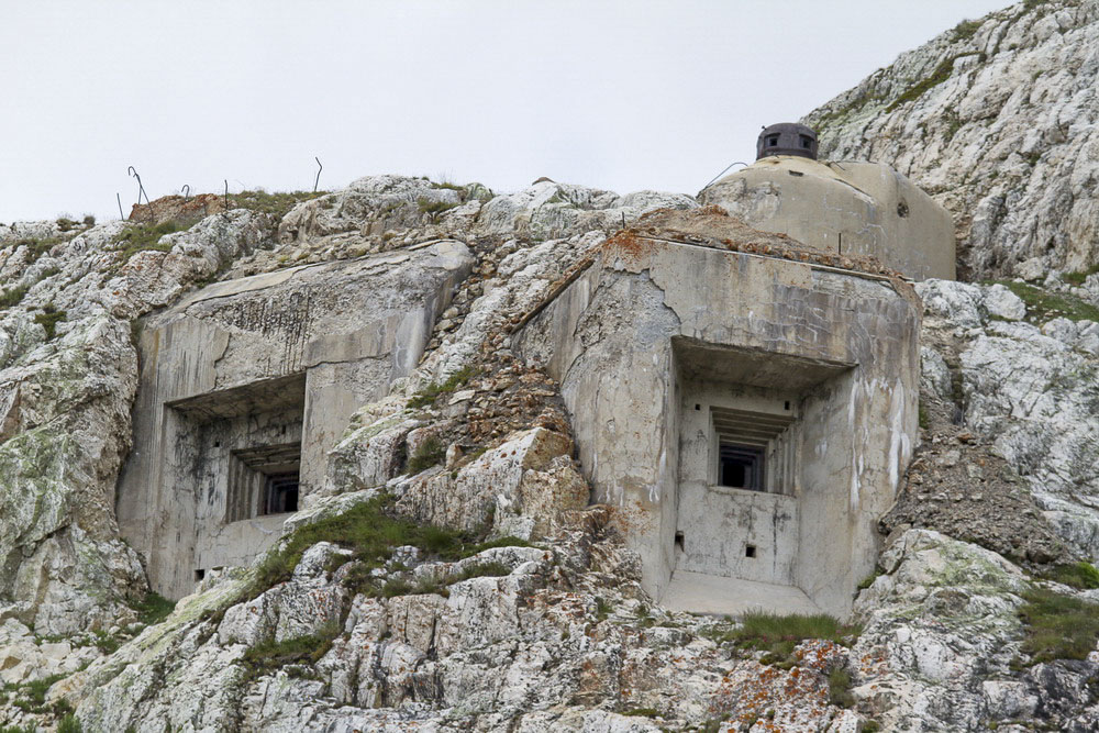 Ligne Maginot - LES ROCHILLES - (Ouvrage d'infanterie) - Les trois blocs actifs