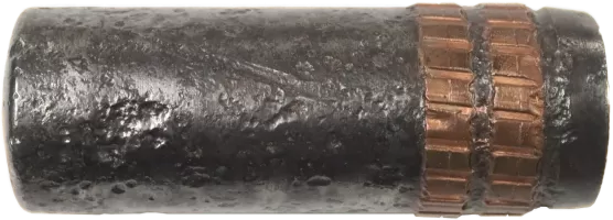 Ligne Maginot - Munitions de 47 mm utilisées dans la fortification - Boulet d’épreuve de 47 mm – à noter la présence d’une gorge de sertissage