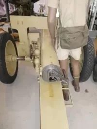 Ligne Maginot - Canon de 75 mle 1897 (75/97) - Version avec pneumatiques
Musée de l'artillerie de Draguignan