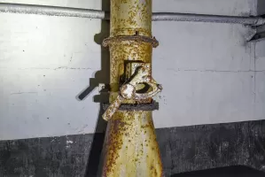 Ligne Maginot - FREUDENBERG (QUARTIER SCHIESSECK - I/37° RIF) - (Abri) - Détail du poêle dans la cuisine