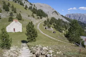 Ligne Maginot - COCHETTE - (Casernement) - Route vers le plateau de Gondran