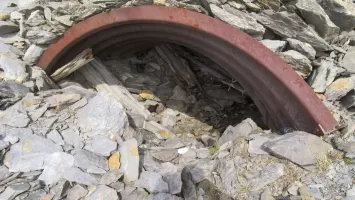 Ligne Maginot - COL DE GRANON  - (Abri) - L'abri est toujours présent, mais en mauvais état
