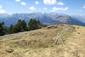 Ligne Maginot - GRANDE MAYE OUEST - (Position d'artillerie préparée) - La plate-forme gauche