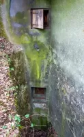 Ligne Maginot - RIPPERT - X13 (QUARTIER KARRE - II/168°RIF) - (Abri) - Deux créneaux FM couvrant l'entrée gauche