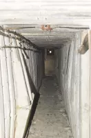 Ligne Maginot - LARCHE (L) - (Ouvrage d'infanterie) - Éboulement du couloir principal chez le magasin aux vivres