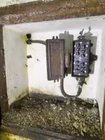 Ligne Maginot - COL DE SEGRA - (Chambre de coupure) - Boitier de droite