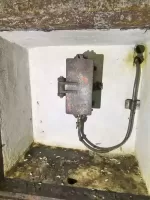 Ligne Maginot - COL DE SEGRA - (Chambre de coupure) - Boitier de gauche