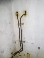 Ligne Maginot - COL DE SEGRA - (Chambre de coupure) - Câbles vers les boitiers de connexion