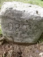 Ligne Maginot - COL DE SEGRA - (Chambre de coupure) - Bornes sur la route (28T7/130)