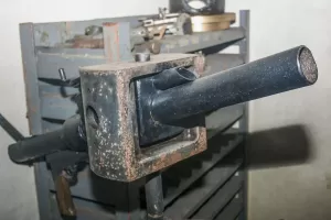 Ligne Maginot - ZEITERHOLZ - X6 - (Abri) - Musée de l'abri
Mortier de 50 à utiliser dans la cloche